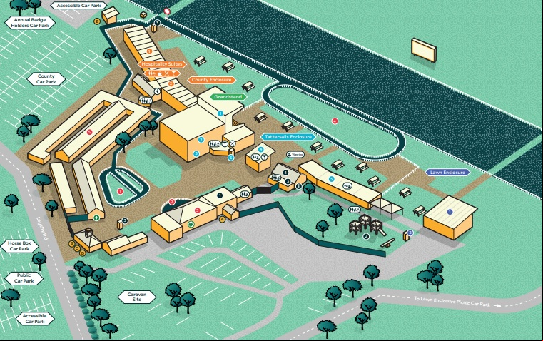 Racecourse Map