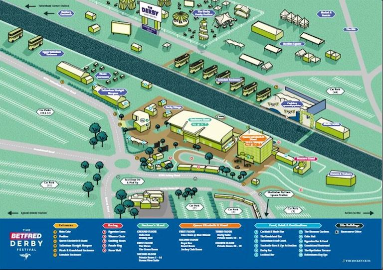 Racecourse Map