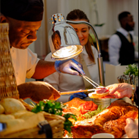 A range of food options at Warwick Racecourse A range of food options at Warwick Racecourse