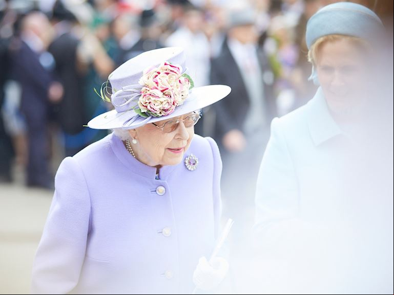 HER MAJESTY THE QUEEN AND THE DERBY