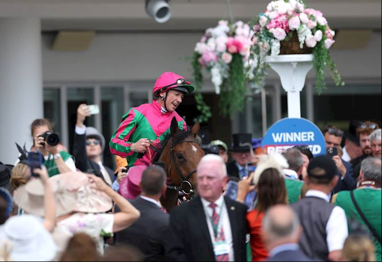 FRANKIE SIGNS OFF FROM EPSOM WITH VICTORY IN THE GROUP THREE PRINCESS ELIZABETH STAKES
