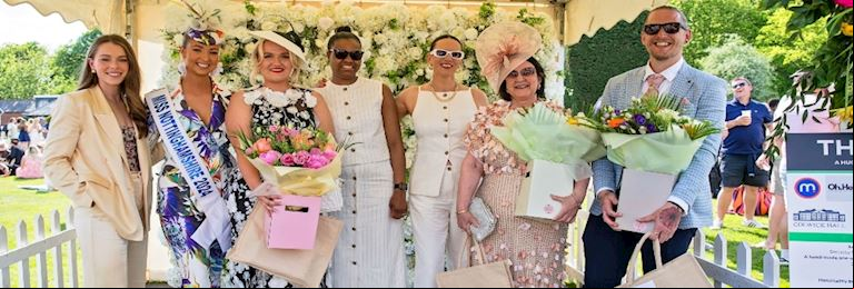 NEWS: First-time racegoer crowned Best Dressed as Nottingham Racecourse smashes attendance records a
